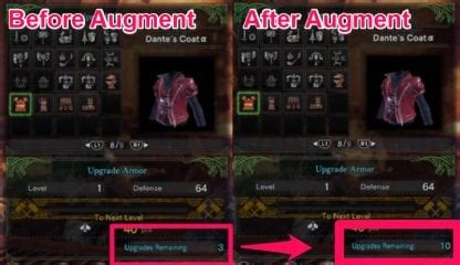 mhw weapon augment|Iceborne Weapon and Armor Augment Materials .